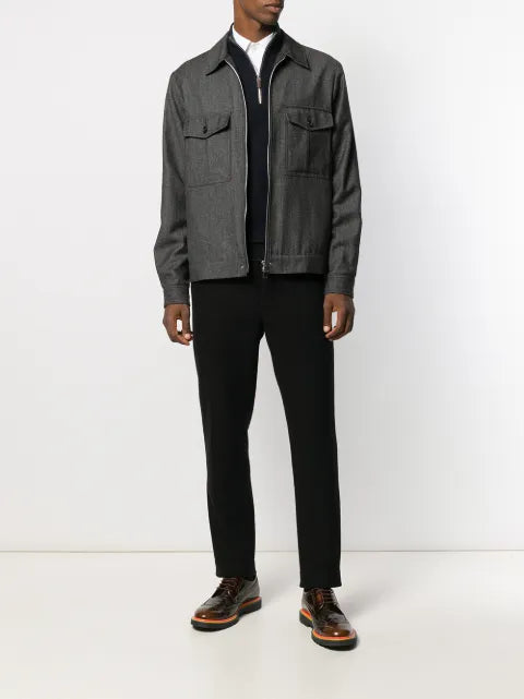 N.Peal Carnaby half-zip sweater