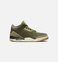 Air Jordan 3 Retro Medium Olive Men's Shoes - Medium Olive Sequoia Neutral Olive Sail Total Crimson