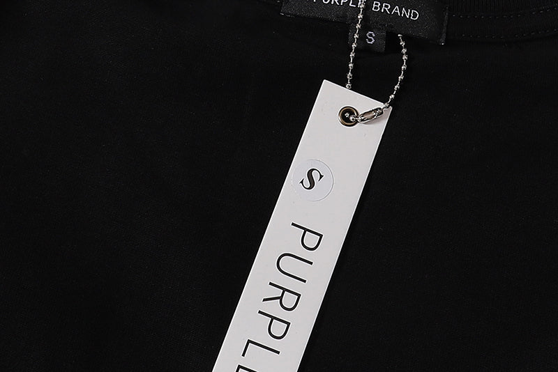 Purple Brand T-Shirt P25 | White & Black