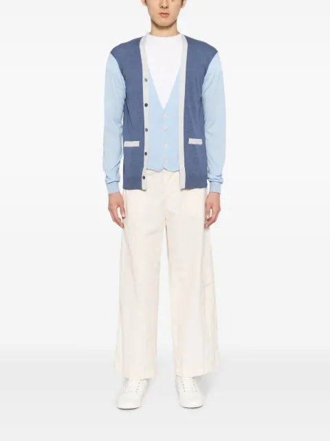 Private Stock The Harold colour-block cardigan