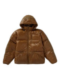Supreme hooded down jacket
