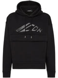DSQUARED2 Icon-appliqué cotton hoodie