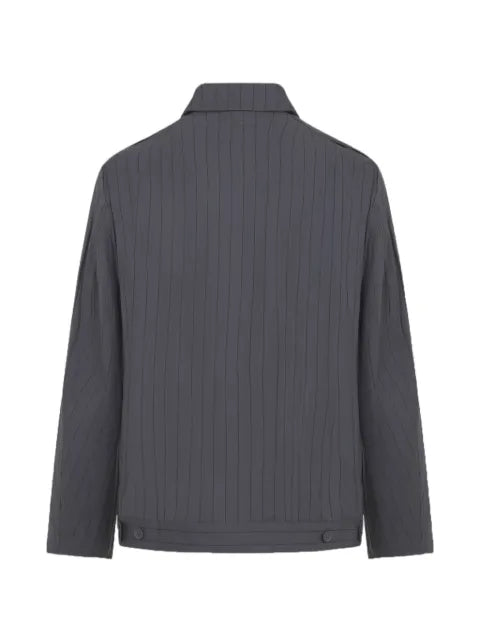 Y-3 pinstriped overshirt