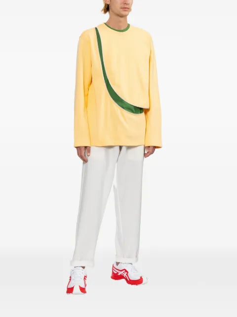 Comme Des Garçons Shirt zip-detail sweatshirt