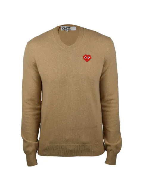 Comme Des Garçons Play heart V-neck sweater
