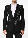 Dolce & Gabbana embellished shawl-lapel blazer