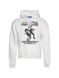 MARKING DISTANCE graphic-print hoodie