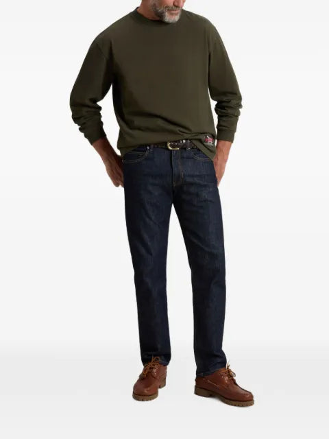 Woolrich logo-patch cotton sweatshirt