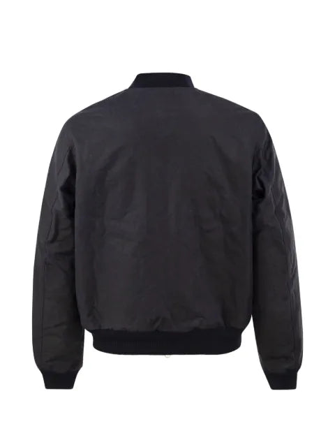 Ceccarelli waxed cotton bomber jacket