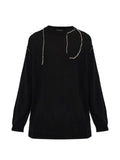 Yohji Yamamoto embroidered round-neck sweater