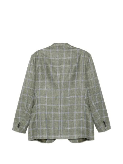 Cesare Attolini check-pattern blazer