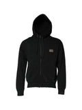 Dolce & Gabbana logo-plaque zip-up hoodie