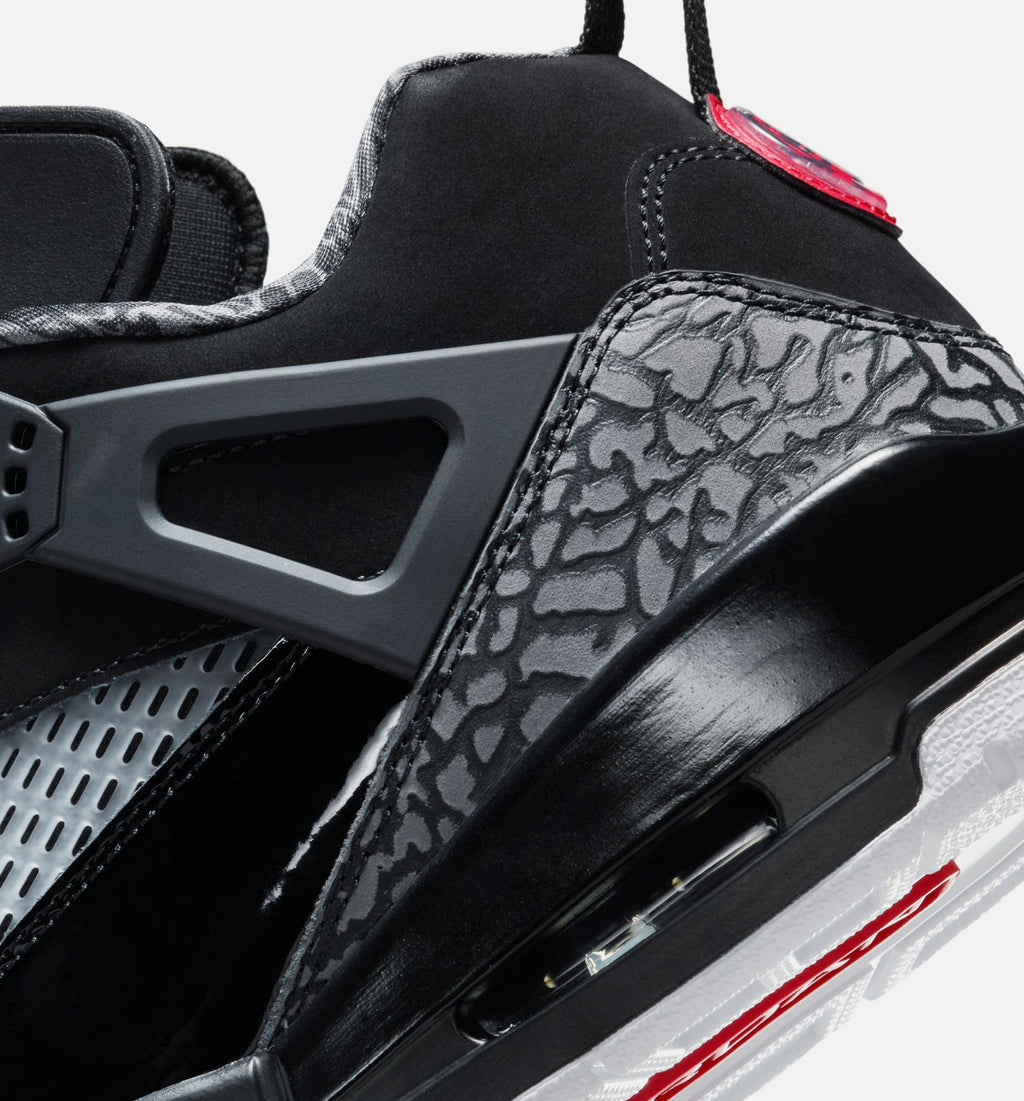 Jordan Spizike Low Men's Shoe – Black/Classic Green/White/Varsity Red