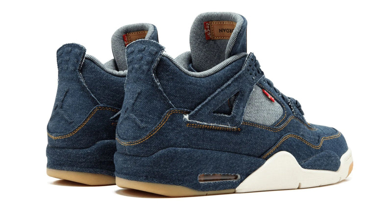 Levi's x Air Jordan 4 Retro NRG – Limited Denim Collab Sneaker with Distressed Details & Reversible Tongue