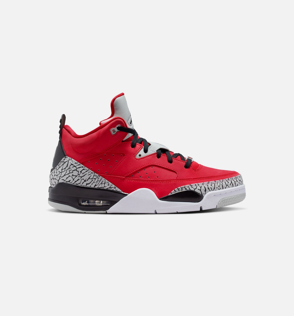 Son of Mars Low Men's Lifestyle Shoe – Fire Red/Black/Grey Mist/White
