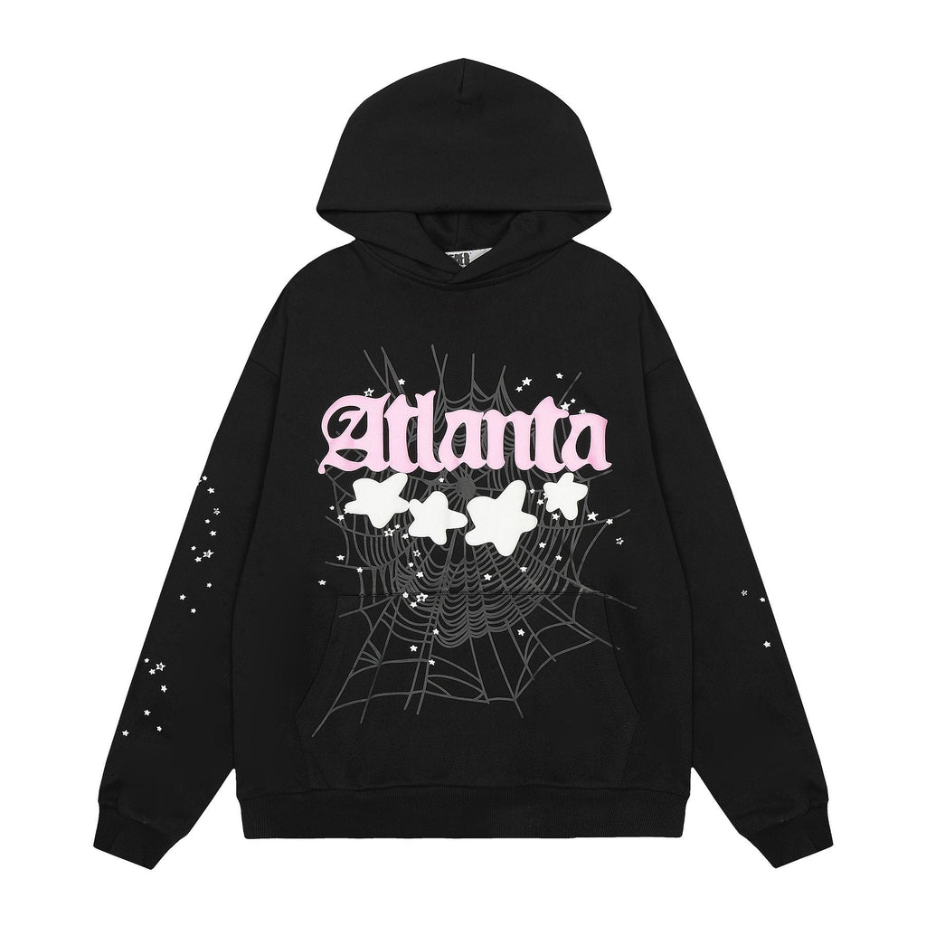 Sp5der Atlanta Spiderweb Graphic Hoodie