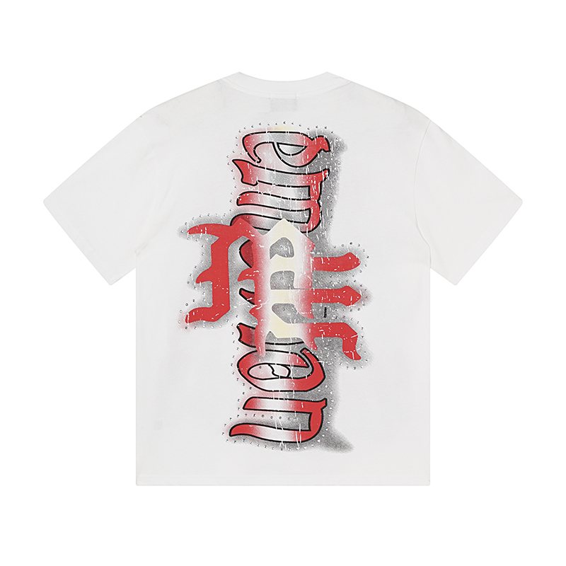 MIXED EMOTION Angel Graphic Short-Sleeve T-Shirt