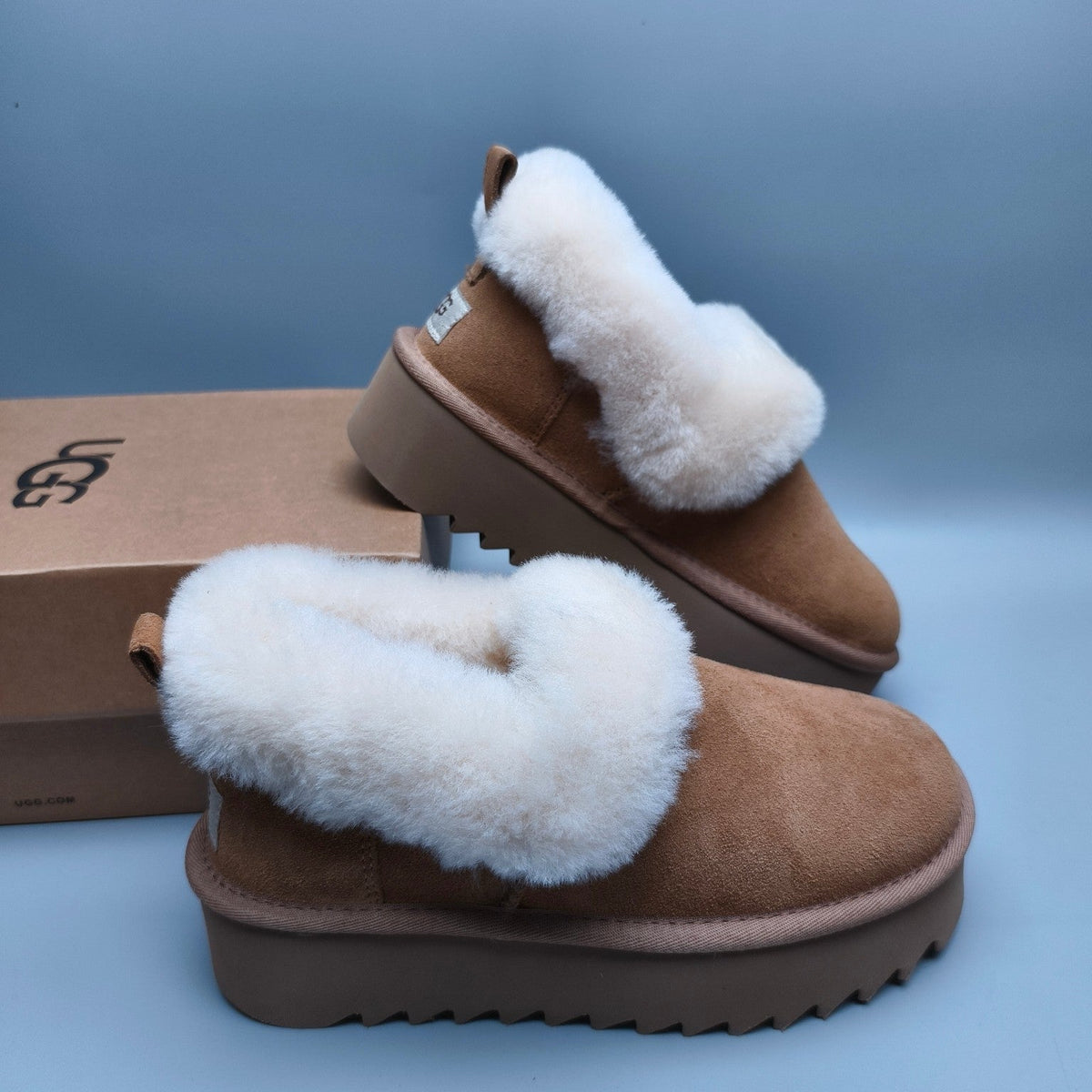 Chestnut Platform Casual Shoes — New Arrival | In Stock