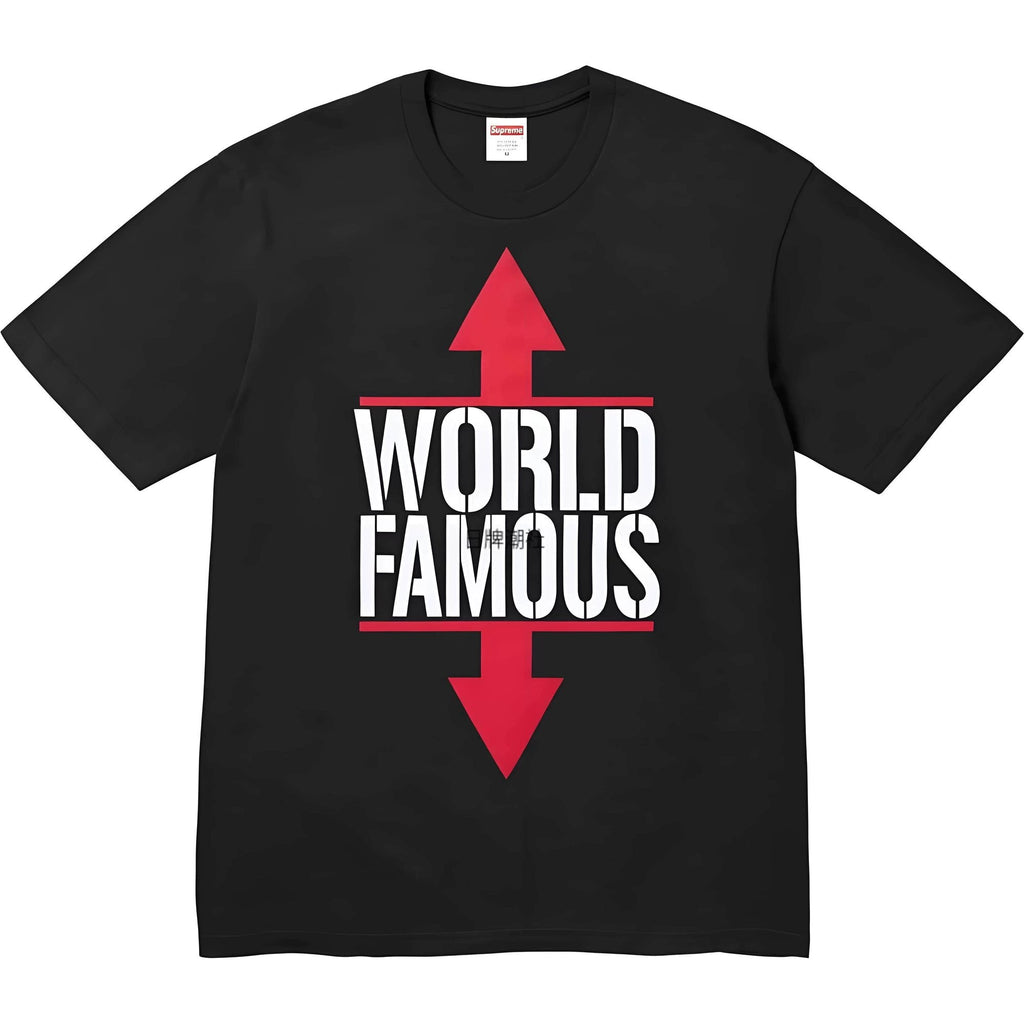 Supreme World Famous Arrow Graphic T-Shirt