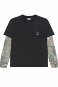 OBEY POST 2FER Dusty Black Limo Multi
