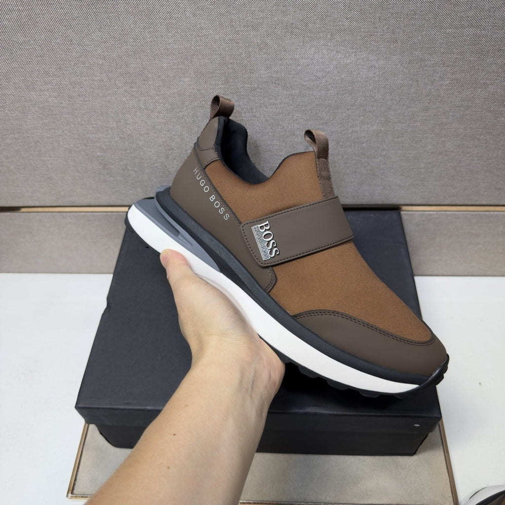 Hugo Boss Strap Slip-On Sneakers
