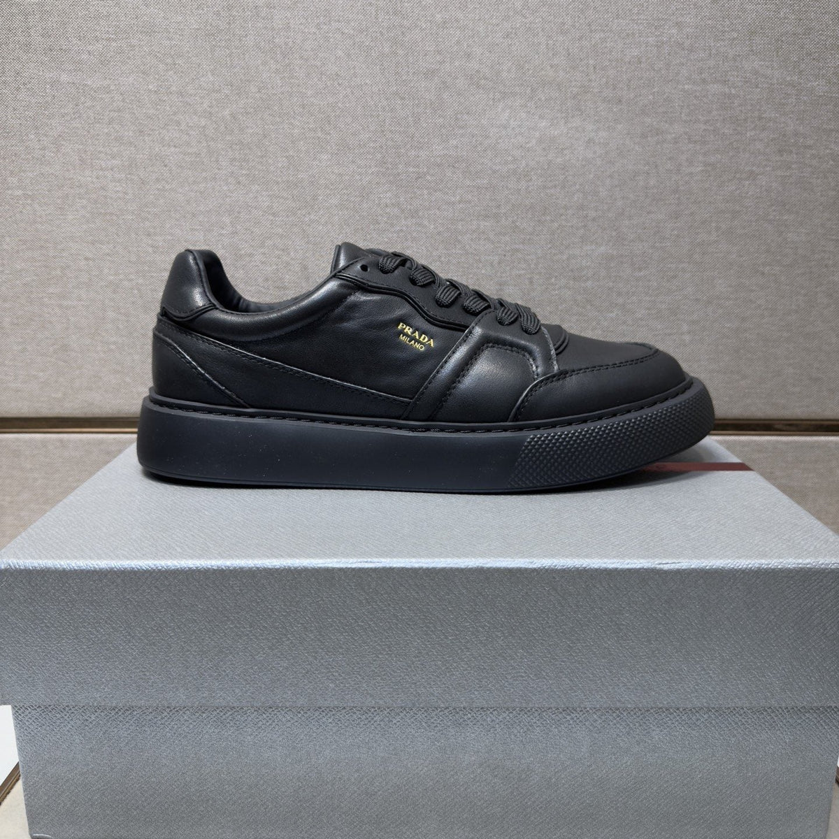 Prada Men's Paneled Low-Top Sneakers